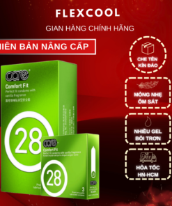 Bao Cao Su Siêu Mỏng CARE 28 siêu mỏng trơn truyền thống, Nhiều Gel Bôi Trơn, bcs ôm sát chân thực